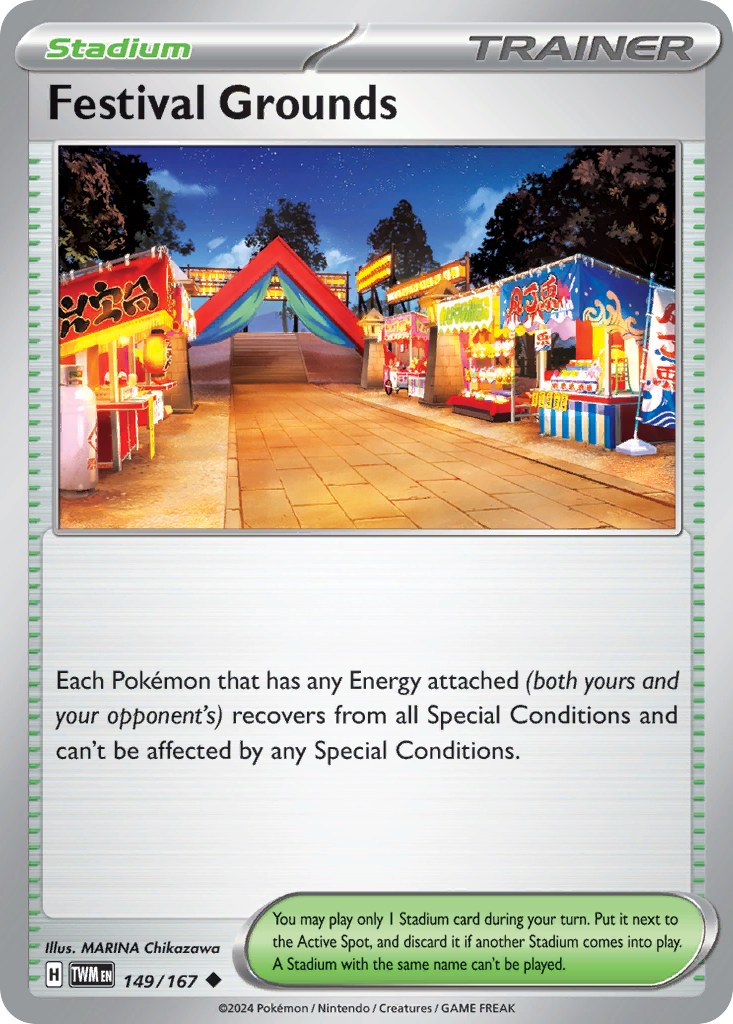 Festival Grounds 149/167 — English Pokémon Twilight Masquerade (2024)
