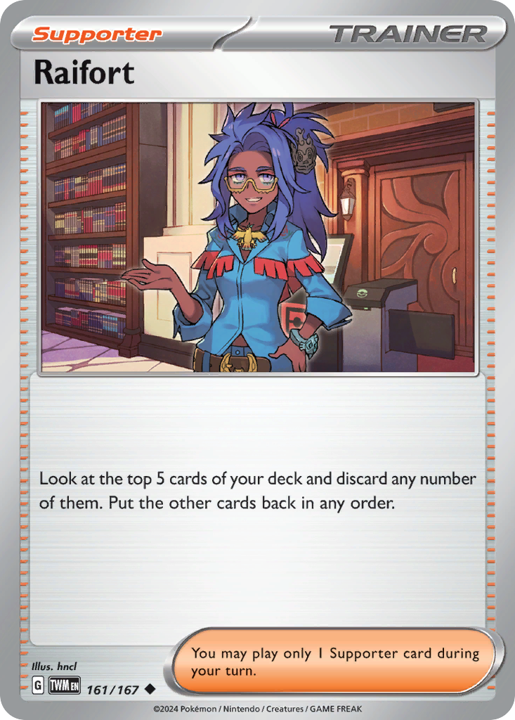 Raifort 161/167 — English Pokémon Twilight Masquerade (2024)