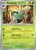 Sinistcha 22/167 — English Pokémon Twilight Masquerade (2024)