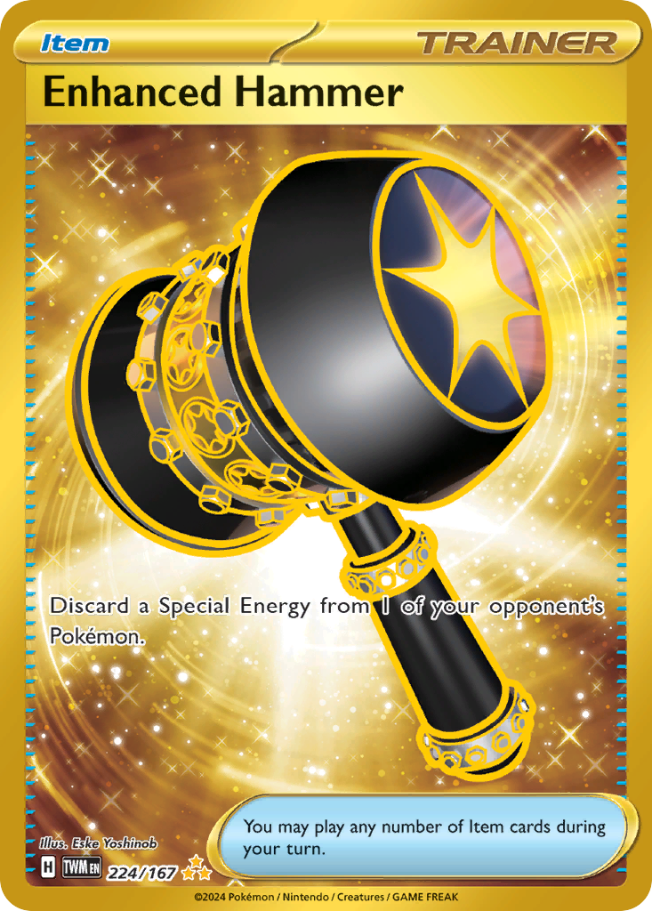 Enhanced Hammer 224/167 — English Pokémon Twilight Masquerade (2024)