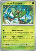 Teal Mask Ogerpon 24/167 — English Pokémon Twilight Masquerade (2024)
