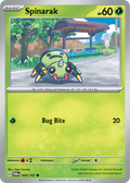 Spinarak 4/167 — English Pokémon Twilight Masquerade (2024)