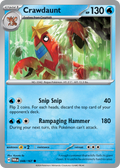 Crawdaunt 48/167 — English Pokémon Twilight Masquerade (2024)