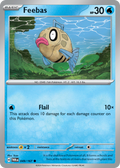 Feebas 49/167 — English Pokémon Twilight Masquerade (2024)