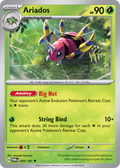 Ariados 5/167 — English Pokémon Twilight Masquerade (2024)