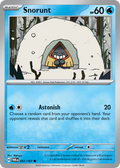 Snorunt 51/167 — English Pokémon Twilight Masquerade (2024)