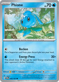 Phione 55/167 — English Pokémon Twilight Masquerade (2024)