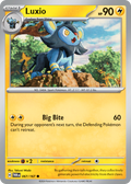 Luxio 67/167 — English Pokémon Twilight Masquerade (2024)