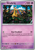 Girafarig 83/167 — English Pokémon Twilight Masquerade (2024)
