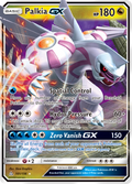 Palkia-GX 101/156 English Pokémon card from Ultra Prism (2018)