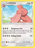 Lickilicky 103/156 English Pokémon card from Ultra Prism (2018)