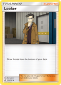 Looker 126/156 English Pokémon card from Ultra Prism (2018)