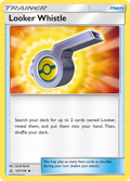 Looker Whistle 127/156 English Pokémon card from Ultra Prism (2018)