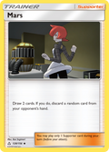 Mars 128/156 English Pokémon card from Ultra Prism (2018)