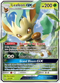 Leafeon-GX 13/156 English Pokémon card from Ultra Prism (2018)
