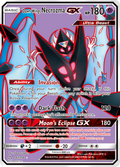 Dawn Wings Necrozma-GX 143/156 English Pokémon card from Ultra Prism (2018)
