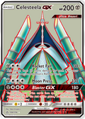 Celesteela-GX 144/156 English Pokémon card from Ultra Prism (2018)