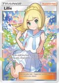Lillie 151/156 English Pokémon card from Ultra Prism (2018)