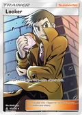 Looker 152/156 English Pokémon card from Ultra Prism (2018)
