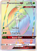Pheromosa-GX 158/156 English Pokémon card from Ultra Prism (2018)
