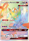 Dawn Wings Necrozma-GX 161/156 English Pokémon card from Ultra Prism (2018)