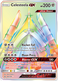 Celesteela-GX 162/156 English Pokémon card from Ultra Prism (2018)