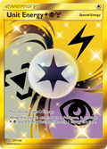 Unit Energy LightningPsychicMetal 171/156 English Pokémon card from Ultra Prism (2018)