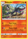 Salazzle 26/156 English Pokémon card from Ultra Prism (2018)