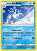 Alolan Sandslash 29/156 English Pokémon card from Ultra Prism (2018)