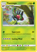 Yanmega 3/156 English Pokémon card from Ultra Prism (2018)