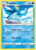 Prinplup 33/156 English Pokémon card from Ultra Prism (2018)