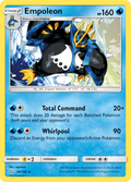 Empoleon 34/156 English Pokémon card from Ultra Prism (2018)