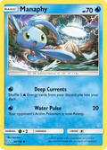 Manaphy 42/156 English Pokémon card from Ultra Prism (2018)