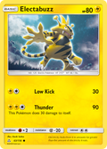 Electabuzz 43/156 English Pokémon card from Ultra Prism (2018)