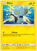 Shinx 46/156 English Pokémon card from Ultra Prism (2018)