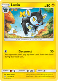 Luxio 47/156 English Pokémon card from Ultra Prism (2018)