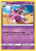 Drapion 55/156 English Pokémon card from Ultra Prism (2018)