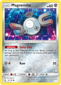 Magnemite 81/156 English Pokémon card from Ultra Prism (2018)
