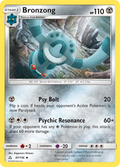 Bronzong 87/156 English Pokémon card from Ultra Prism (2018)