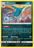 Sharpedo 111/214 English Pokémon card from Unbroken Bonds (2019)