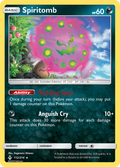 Spiritomb 112/214 English Pokémon card from Unbroken Bonds (2019)