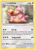 Lickilicky 153/214 English Pokémon card from Unbroken Bonds (2019)
