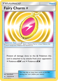 Fairy Charm Lightning 172/214 English Pokémon card from Unbroken Bonds (2019)