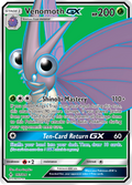 Venomoth-GX 193/214 English Pokémon card from Unbroken Bonds (2019)