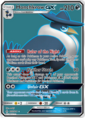 Honchkrow-GX 202/214 English Pokémon card from Unbroken Bonds (2019)