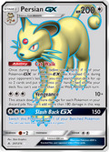 Persian-GX 207/214 English Pokémon card from Unbroken Bonds (2019)