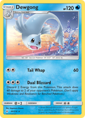 Dewgong 45/214 English Pokémon card from Unbroken Bonds (2019)