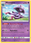Mismagius 78/214 English Pokémon card from Unbroken Bonds (2019)