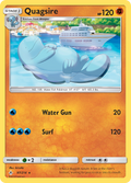 Quagsire 97/214 English Pokémon card from Unbroken Bonds (2019)