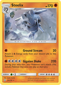 Steelix 104/236 English Pokémon card from Unified Minds (2019)